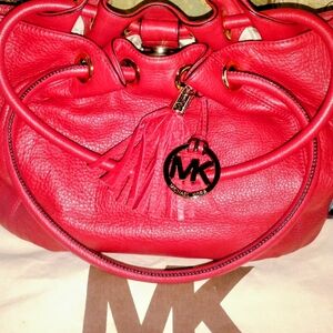 Michael Kors Vibrant Red Shoulder Bag